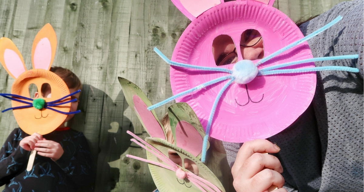 Easy Paper Plate Bunny Craft for Kids - Simply Today Life