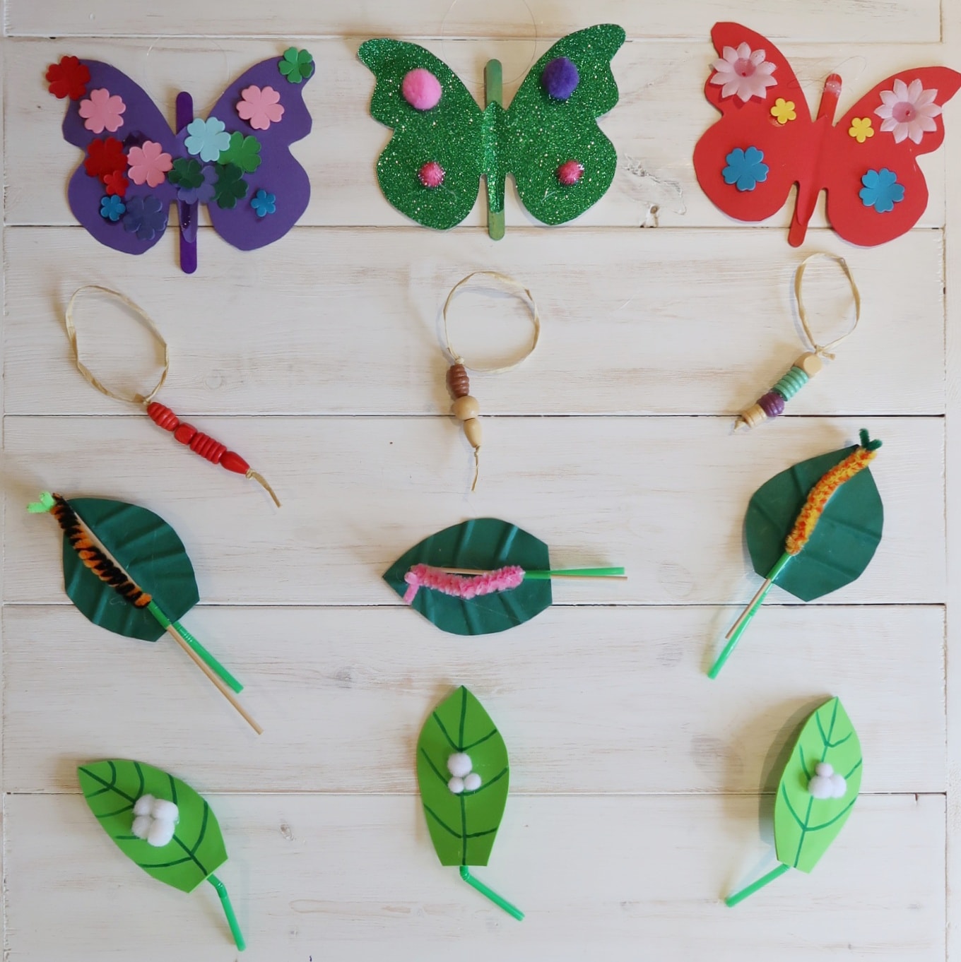 Life Cycle Of A Butterfly Craft Tree Someone s Mum