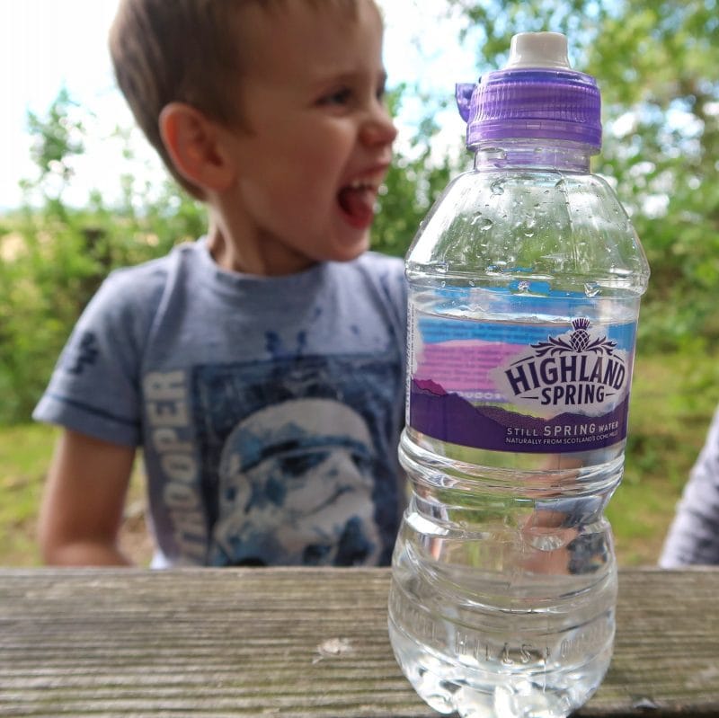 Brave by Nature with Highland Spring - boy at a picnic