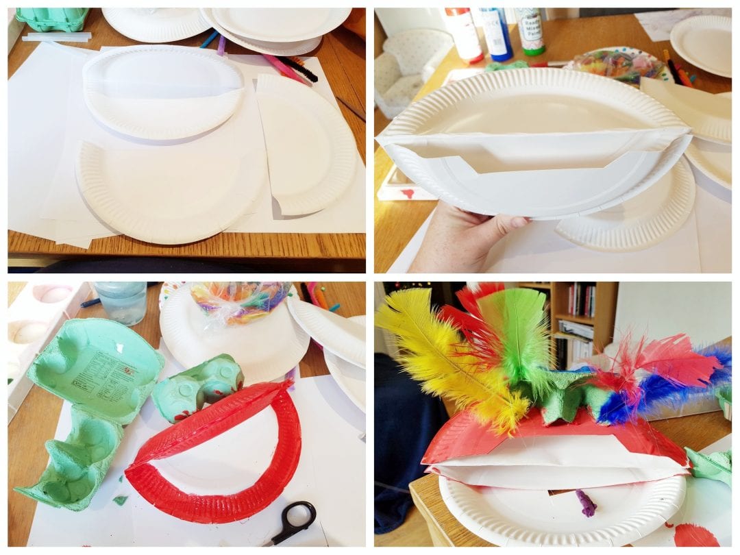 Chinese Dragon Puppet Craft with Paper Plates - Someone's Mum