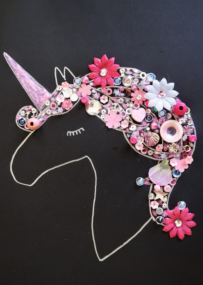 Easy Unicorn Headband Tutorial & Free Printable Unicorn Horn Template