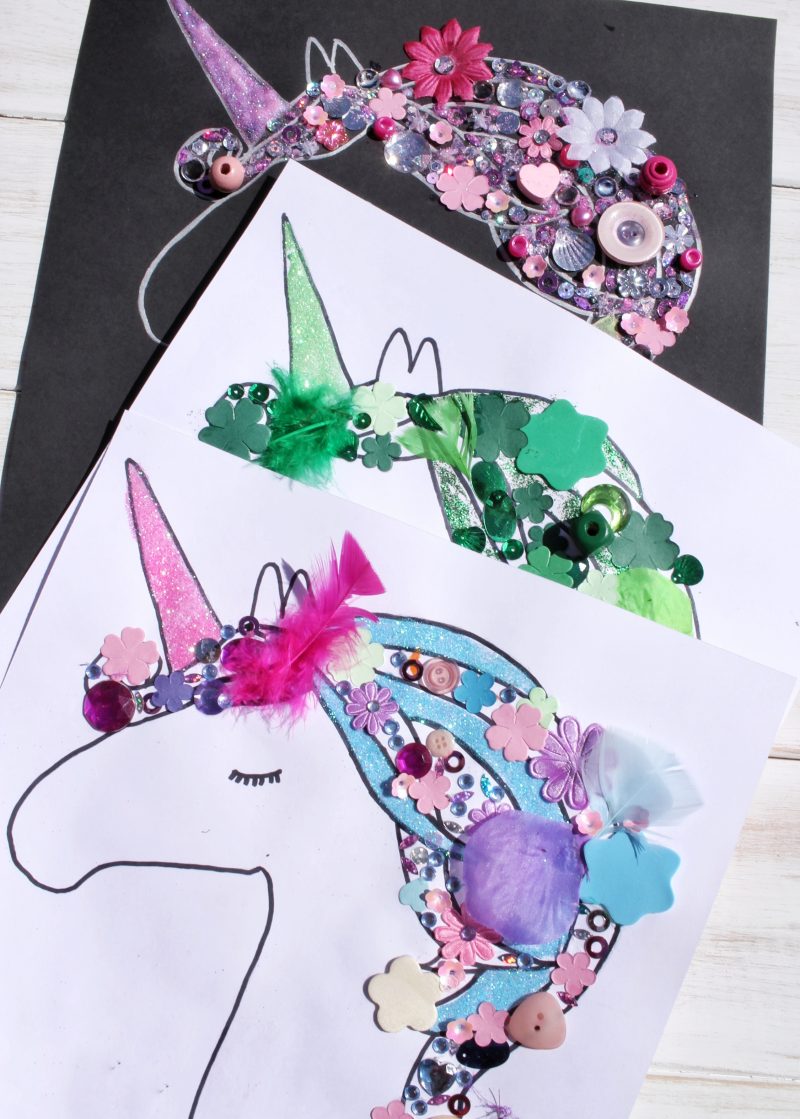 Printable Unicorn Craft For Kids