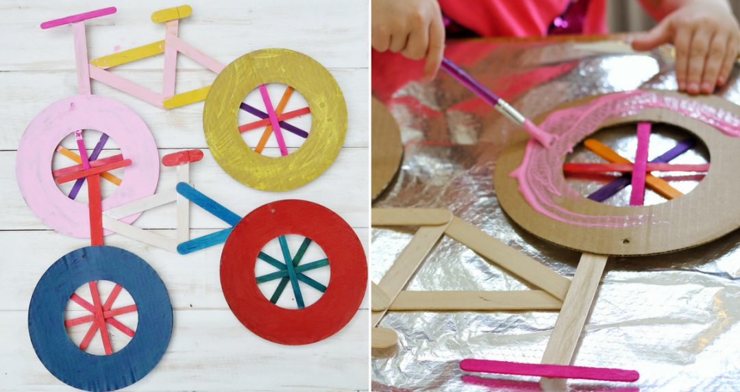 Bicycle Craft for Kids feature