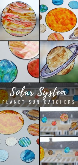 Solar System Sun-Catchers Craft - Someone's Mum