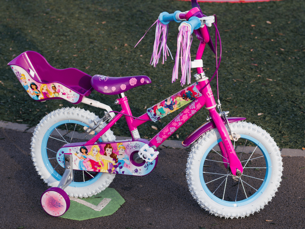 halfords pink scooter