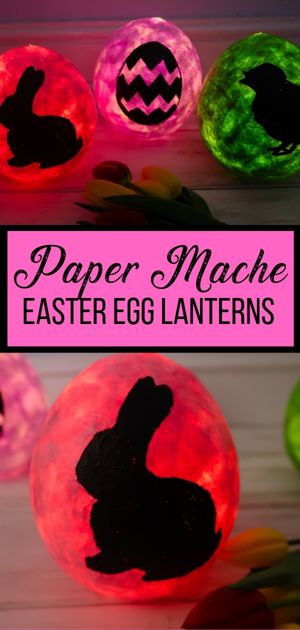 Pin for Paper Mache Easter Lantern craft