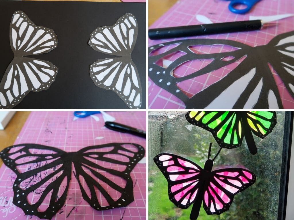 Butterfly Craft  Flapping Butterfly Craft