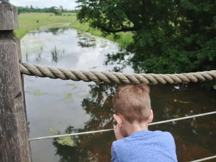 Biggest overlooks a river