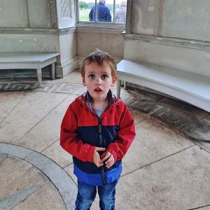 boy in rotunda