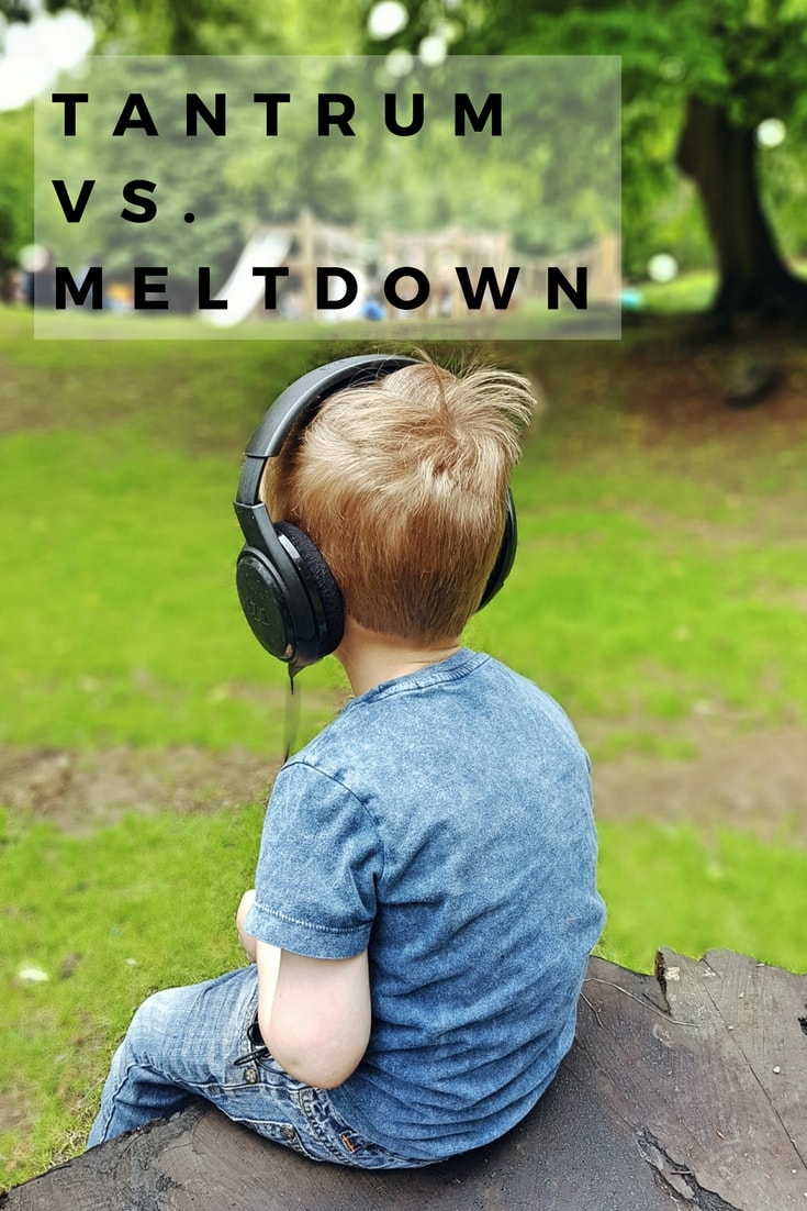 Tantrum or Meltdown- - This explains a little bit about the difference between an autistic meltdown and a tantrum.