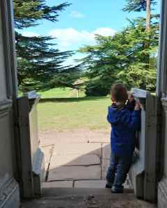 Biggest in the doorway if the rotunda at Croome