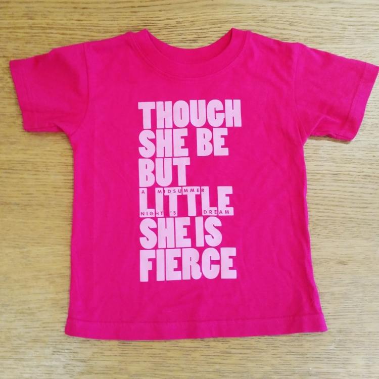 Though she be but little, she is fierce