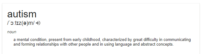 Autism Definition