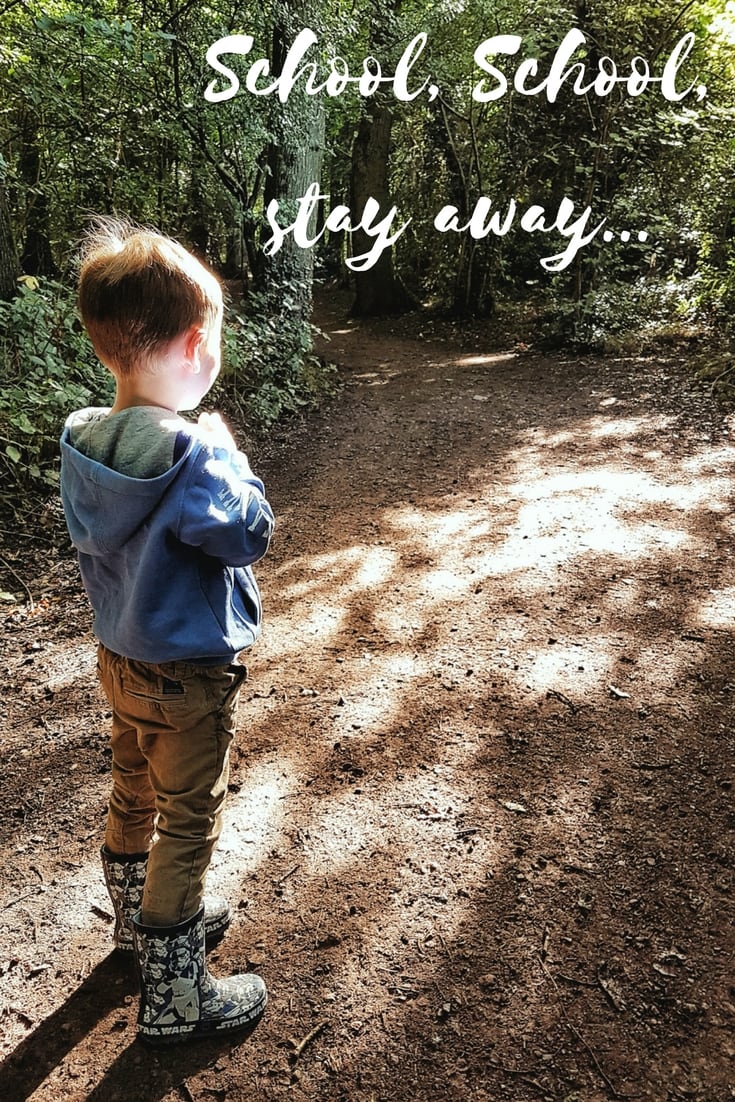 School, School, stay away...an autism parent's fears for starting school.