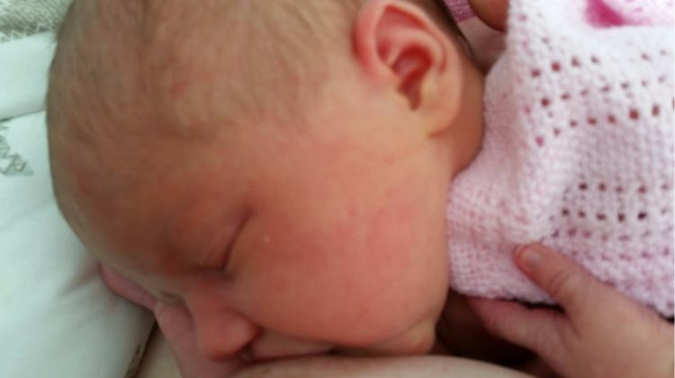 Littlest breastfeeding